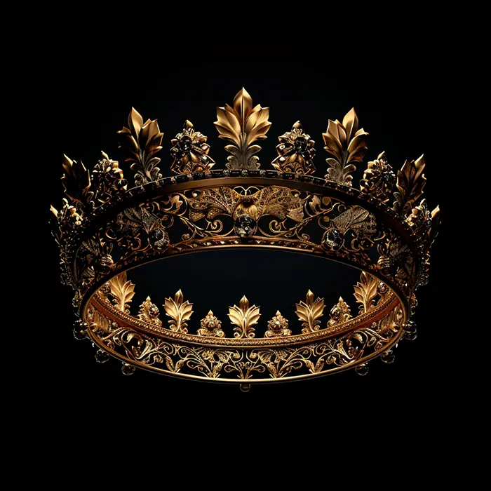 "crown related to the character-james"
