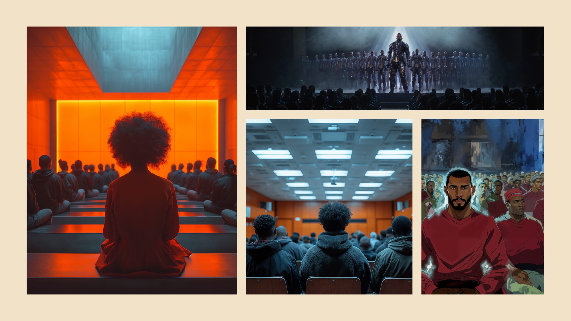 IFA orientation and cohort scenes
